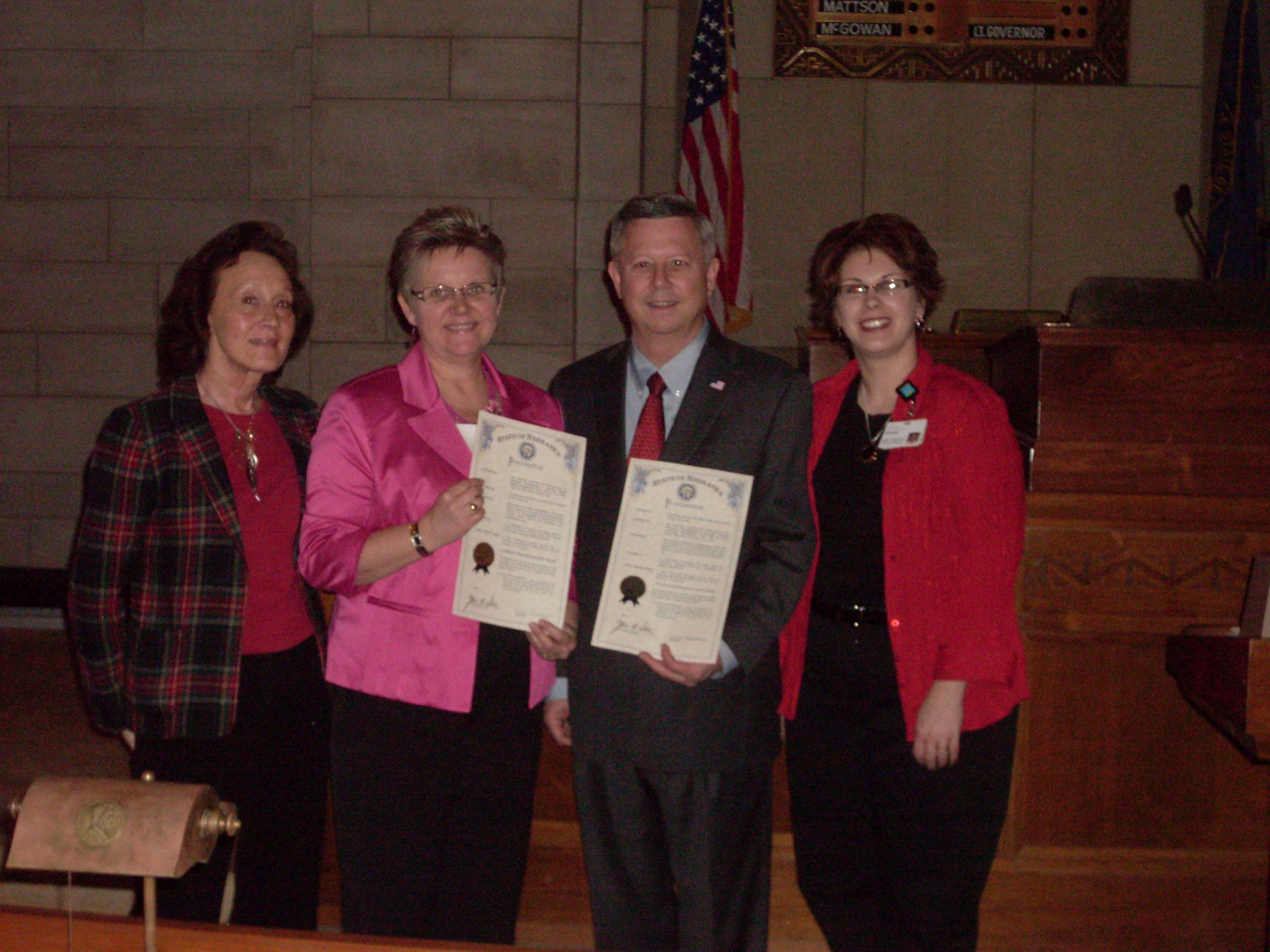 2011 Signing with Governor Heineman